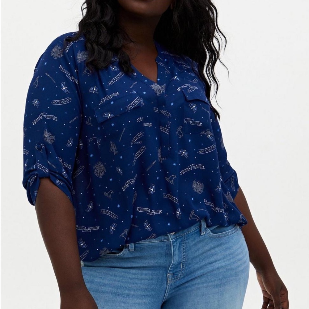 Ravenclaw Georgette Blouse